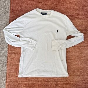 Polo Ralph Lauren Men's White Crewneck Shirt